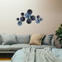 Wallity Hare Escultura de Pared Multicolor en Metal